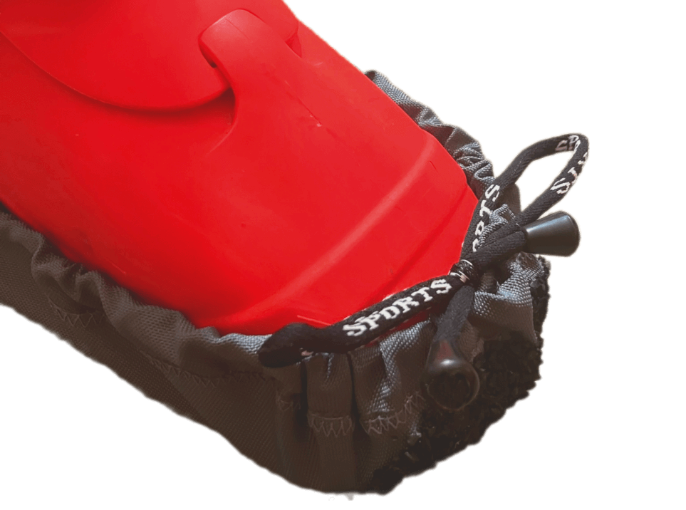 Onpy walkers - uchycení tkaničkou